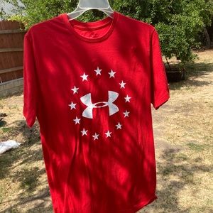Under armor men’s size medium red shirt